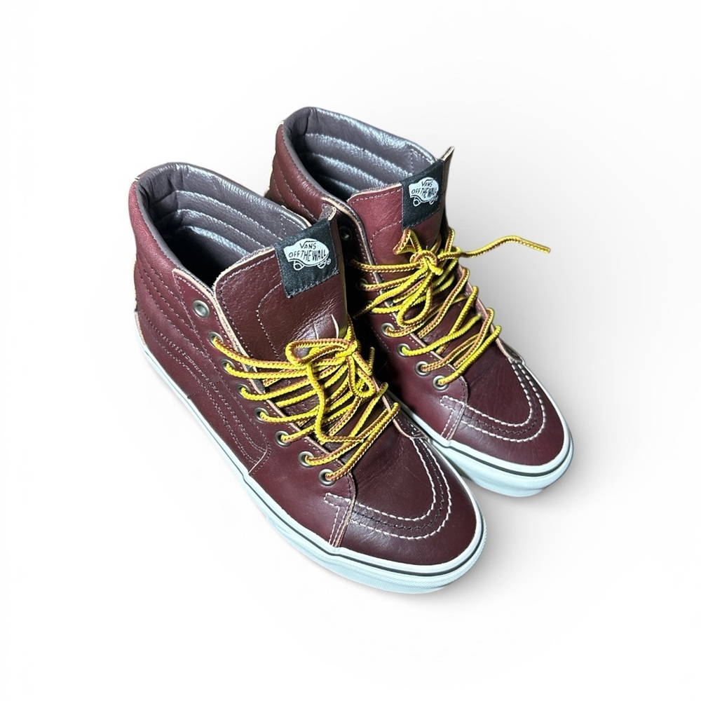 Vans SK8- Hi Ground Breaker/ rum raisin men’s High-Top Sneakers size 7 - Picture 8 of 13